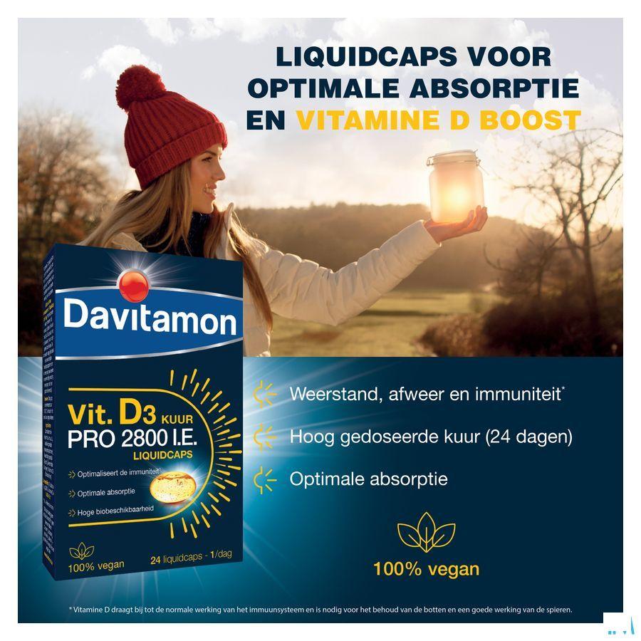 Davitamon Vegan Vit.D3 2800Iu 24 Caps Be  -  Perrigo