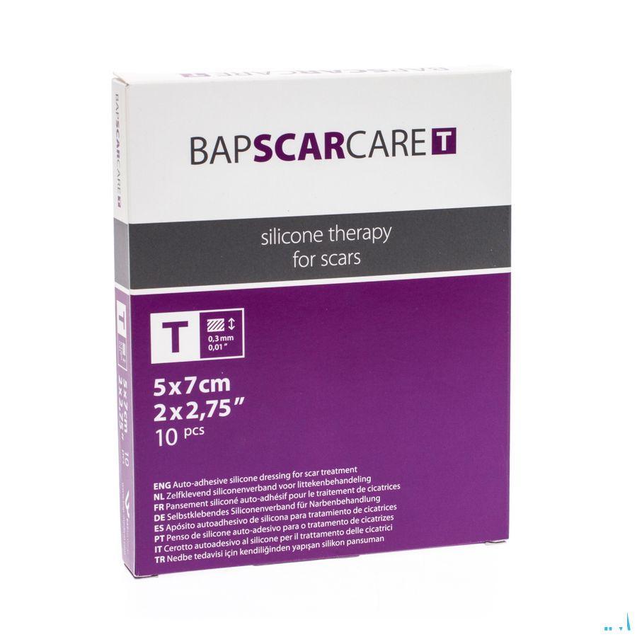 Bap Scar Care T Pansement Fin Transp 5x 7cm 10 600507  -  Bap Medical