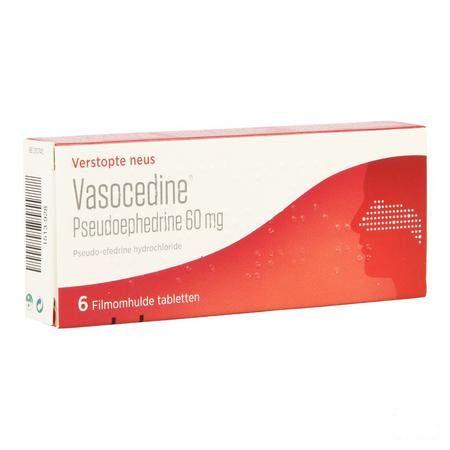 Vasocedine Pseudoefedrine Tabletten 6