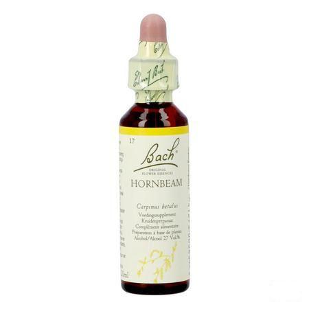 Bach Flower Remedie 17 Hornbeam 20 ml