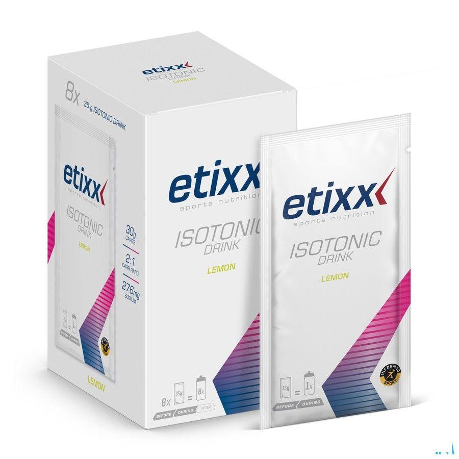 Etixx Isotonic Lemon Pdr 8 x 35 gr