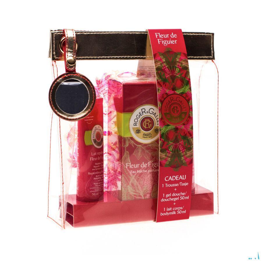 Roger & gallet Coffret Noel Flacon Figuier 100 + 50 + 50 ml