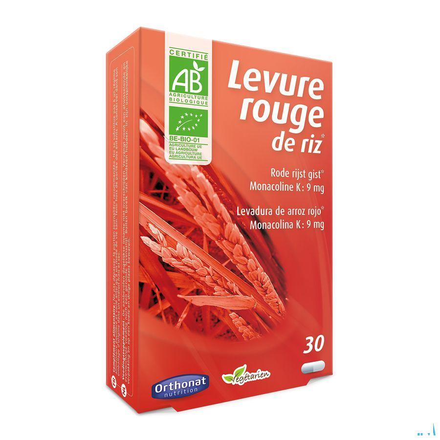 Levure Rouge De Riz Gel 30 Orthonat  -  Trenker