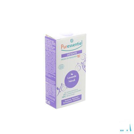 Puressentiel Mass.olie Lavendel-neroli Bio 100 ml  -  Puressentiel