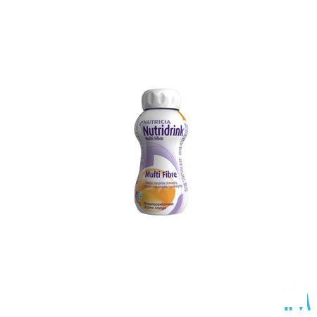 Nutridrink Multifibre Sinaas 4x200 ml  -  Nutricia