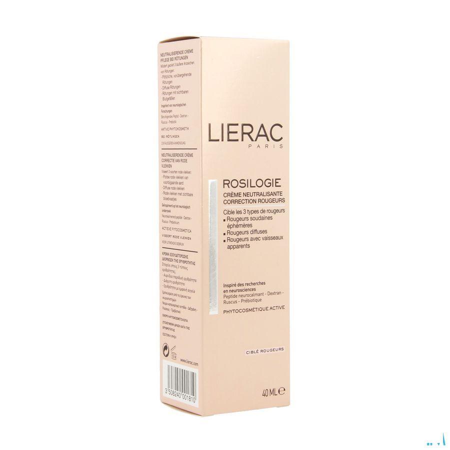 Lierac Rosilogie Creme Neutral Corr.roug. Tbe 40 ml