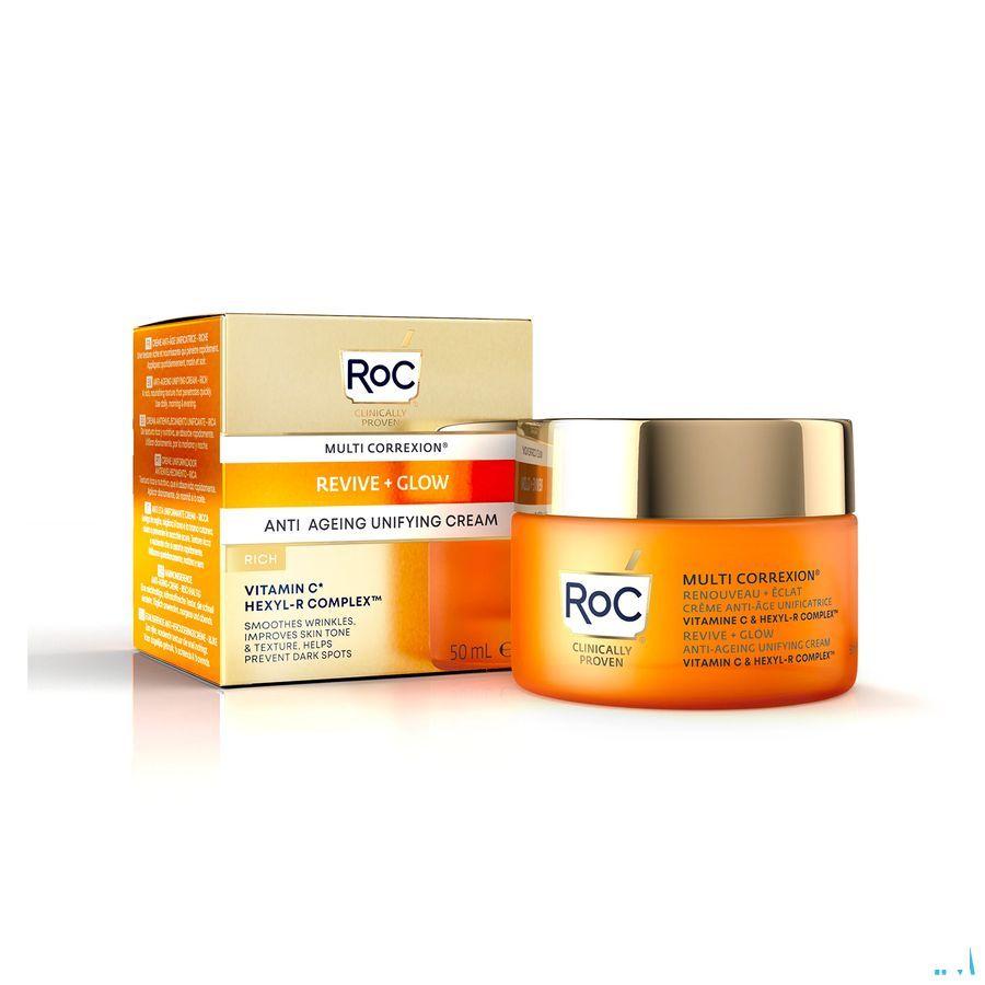 Roc Multi Correx.Revive+Glow A/Age Cr Rich Pot50 ml
