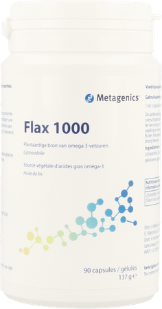 Flax 1000 Pot Tabletten 90 19750  -  Metagenics