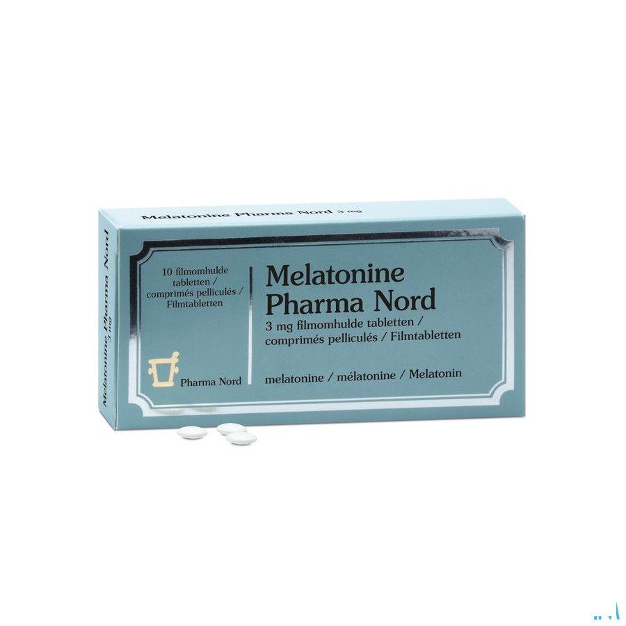 Melatonine Pharma Nord 3 mg Filmomh Tabl 10  -  Pharma Nord