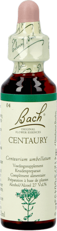 Bach Flower Remedie 04 Centaury 20 ml