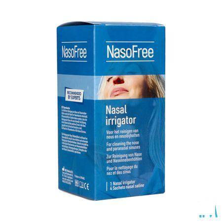 Nasofree Neusdouche Fl + 4 Zakjes