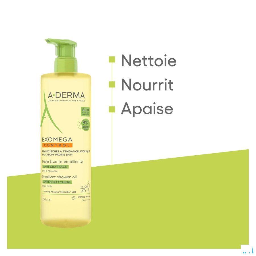 Aderma Exomega Control Olie Reinigend 750 ml  -  Aderma