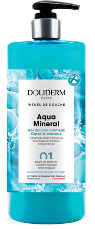 Doliderm Douchegel 2In1 Aqua Mineral Pompfl 1L
