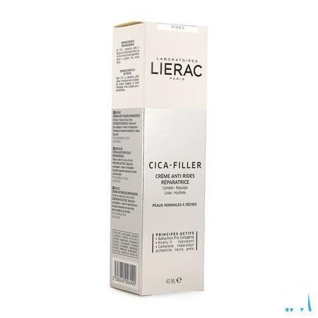 Lierac Cica Filler Creme Anti rimpel Herstel. Tube 40 ml