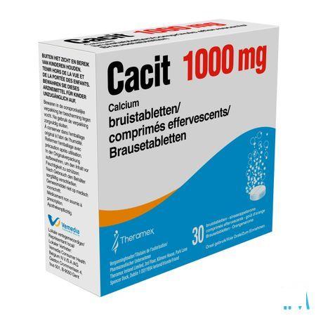 Cacit 1000 Bruistabletten Tube 30 X 1000 mg 