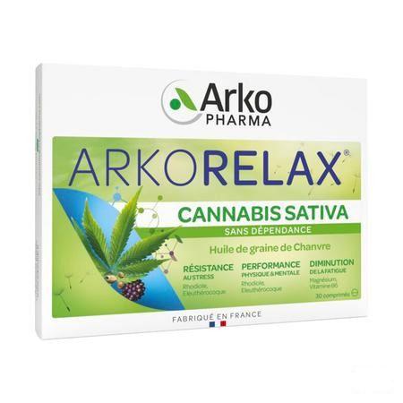 Arkorelax Stress Control Cannabis Sativa Comp 30