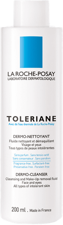 Toleriane Fluide Dermonettoyant 200 ml  -  La Roche-Posay