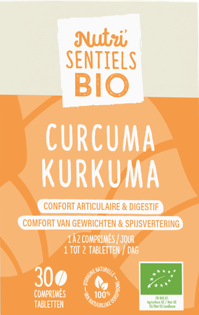 Nutrisentiels Curcuma Bio Comp 30  -  Nutrisante