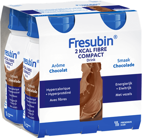 Fresubin 2 Kcal Fibre Compact Drink Choco 4X125ml