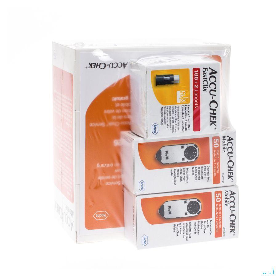 Accu Chek Mobile Startkit Zorgtraject 07930127001 Belgie mg/dl -  Roche Diagnostics