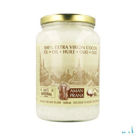 Amanprana Extra Virgin Huile Cocos 1600 ml