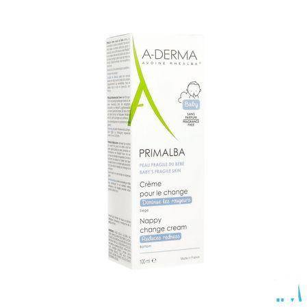 Aderma Primalba Luierwissel Creme Tube 100 ml  -  Aderma