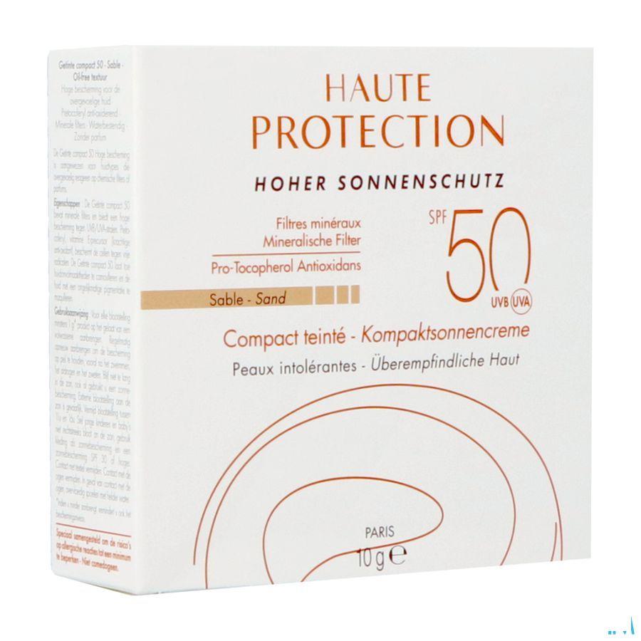 Avene Zon Compact Getint Ip50 + Zand 10 gr  -  Avene
