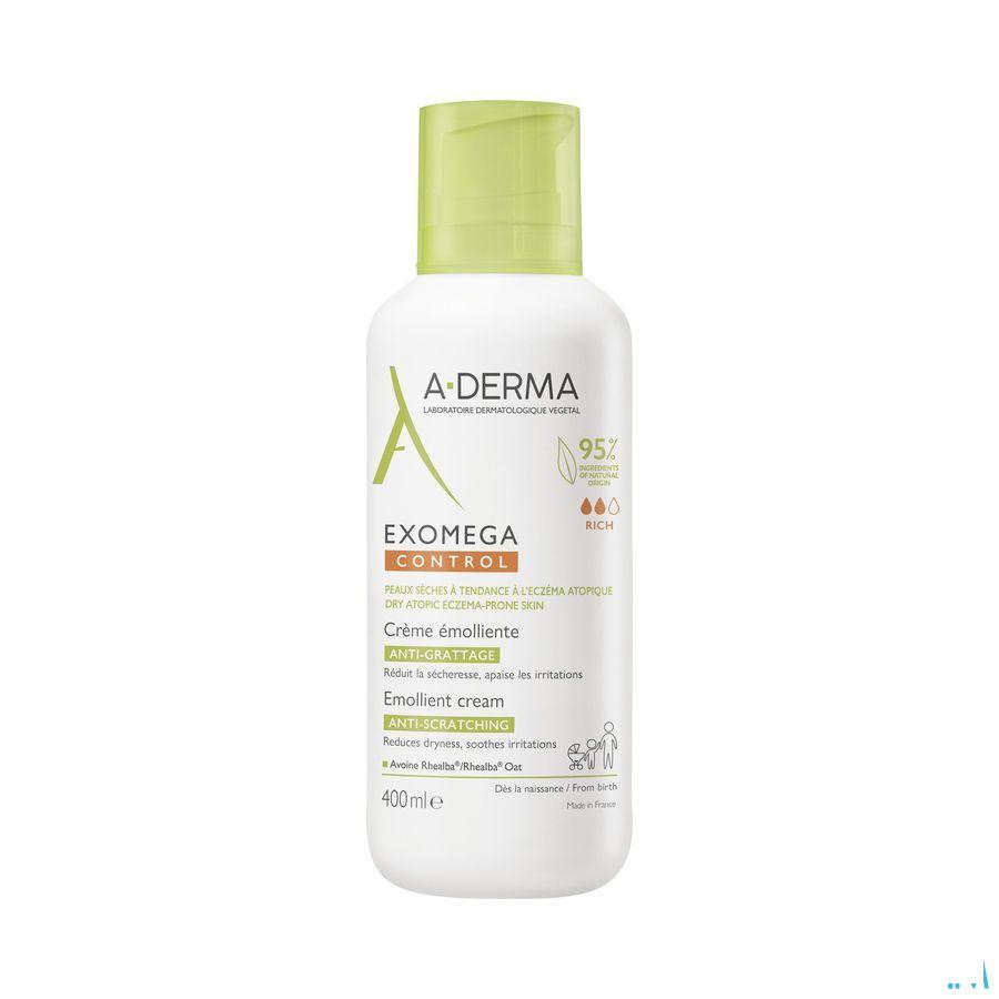 Aderma Exomega Control Creme Emolierend Tube 400 ml  -  Aderma