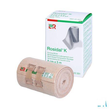 Rosidal K Bande Elast 8cmx5m 22201  -  Lohmann & Rauscher