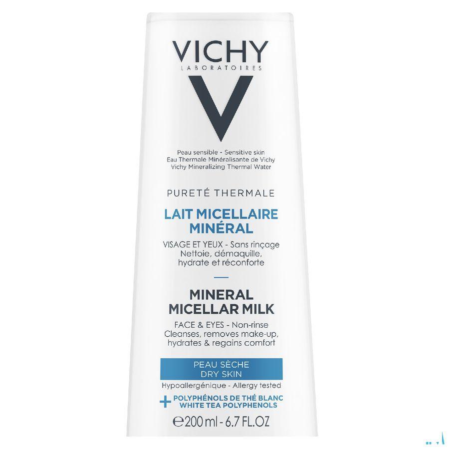 Vichy Pt Micellair Melk Droge Huid 200 ml  -  Vichy
