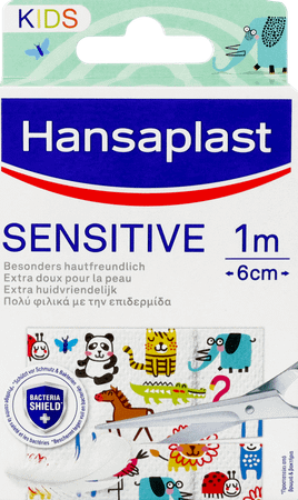 Hansaplast Pansements Kids Sensitive 1Mx6Cm  -  Beiersdorf