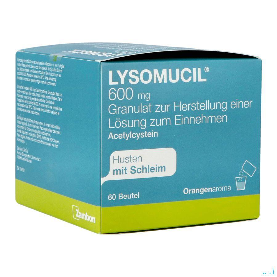 Lysomucil 600 Gran Sachets 60 X 600 mg