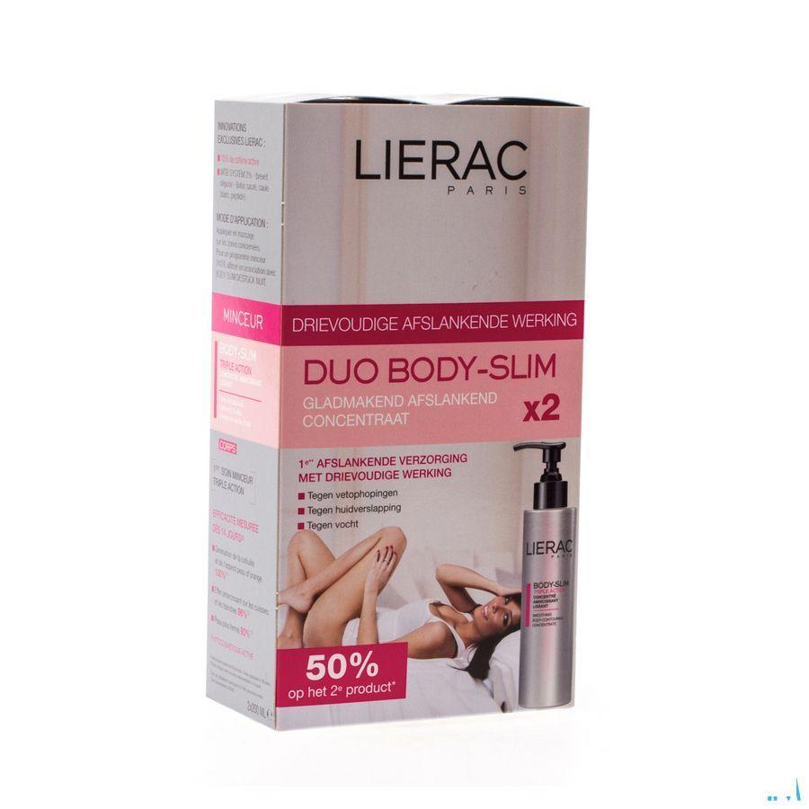 Lierac Bodyslim Conc.multi Action Pompfl 2x200 ml