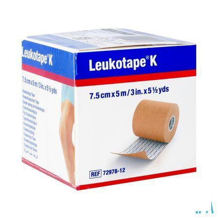 Leukotape K Bande Adh Elast Chair 7,5cm x 5M 1