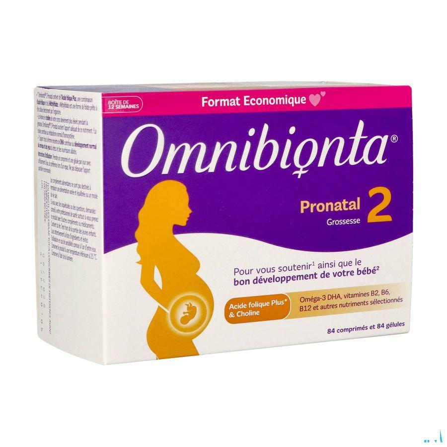Omnibionta Pronatal 2 Zwanger 12weken Tabl84+Caps84