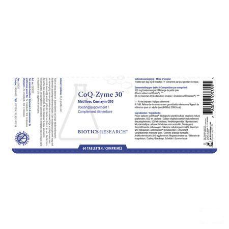 Biotics Coq-Zyme 30 60 tabletten  -  Energetica Natura