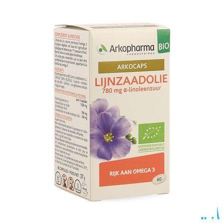 Arkogelules Huile De Lin Bio 60 Gell  -  Arkopharma
