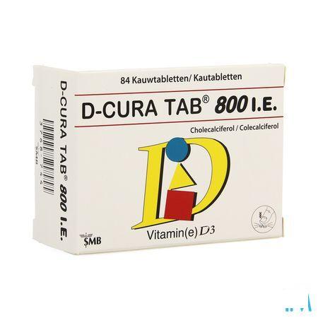 D-cura Tab 800 Comprimes A Croquer 84