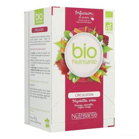Infusion Bio Circulation Sachets 20  -  Nutrisante
