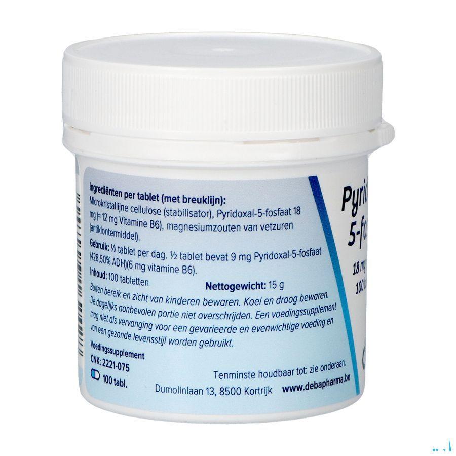 Pyridoxal-5-phos Tabletten 100x18 mg  -  Deba Pharma