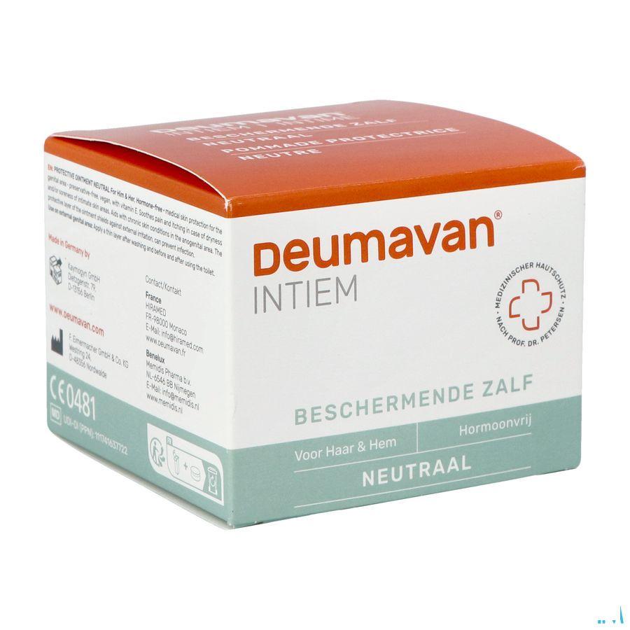 Deumavan Intieme Zalf Natuur Pot 100 ml