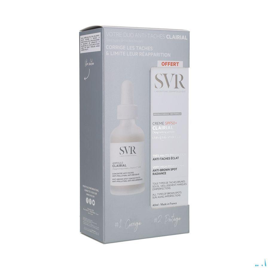 Svr Clairial Box Ampoule 30 ml+Creme Spf50+ 40 ml