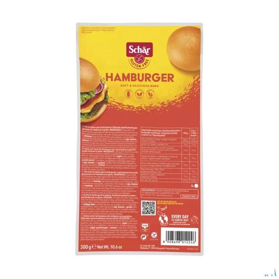 Schar Pain Hamburger 4x75 gr 3202  -  Revogan