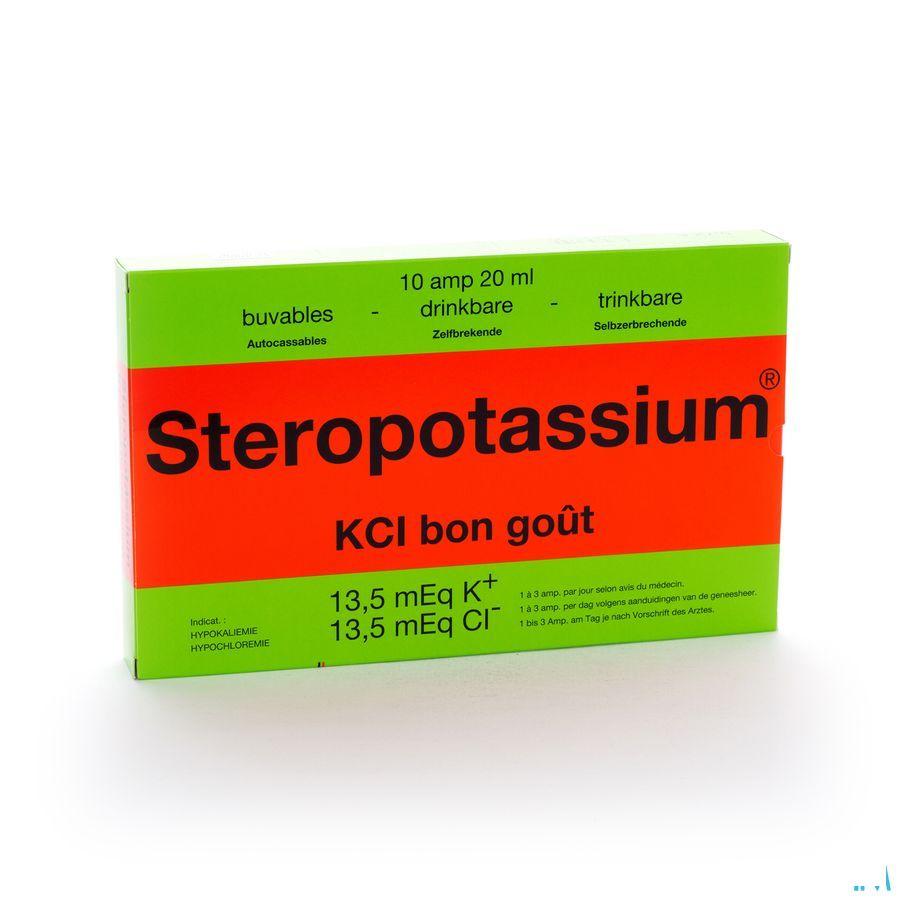 Steropotassium Ampullen Per Os 10x20 ml  -  Sterop