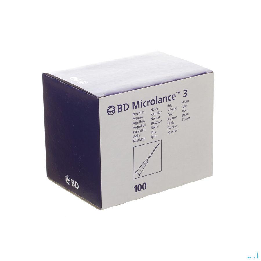 Bd Microlance 3 Nld 30G 1/2 Rb 0,3X13Mm Geel 100