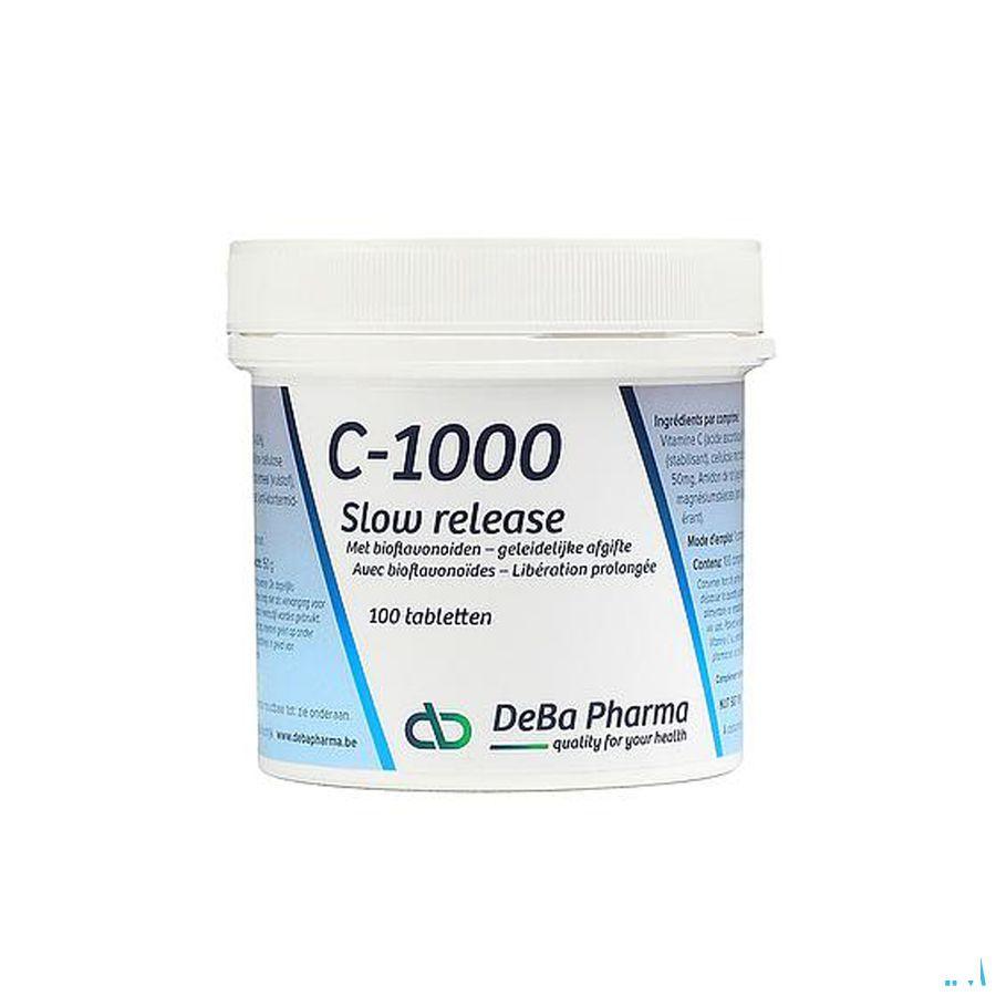C-1000 Slow Release Plus Bioflavon. Tabletten 250  -  Deba Pharma
