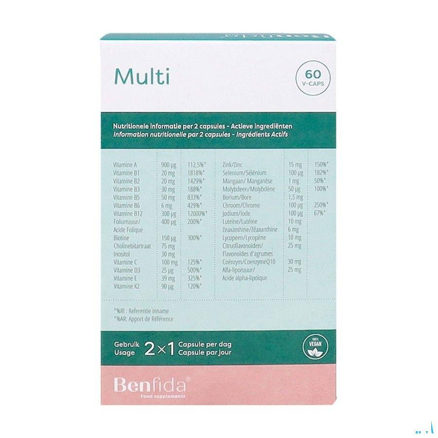 Benfida Multi Caps 60 - Vitamine