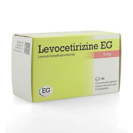 Levocetirizine EG 5 mg Filmomhulde Tabletten 100  -  EG