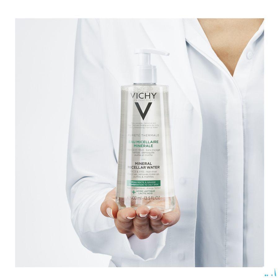 Vichy Pt Micellair Water Vette Gemengde Huid 400 ml  -  Vichy