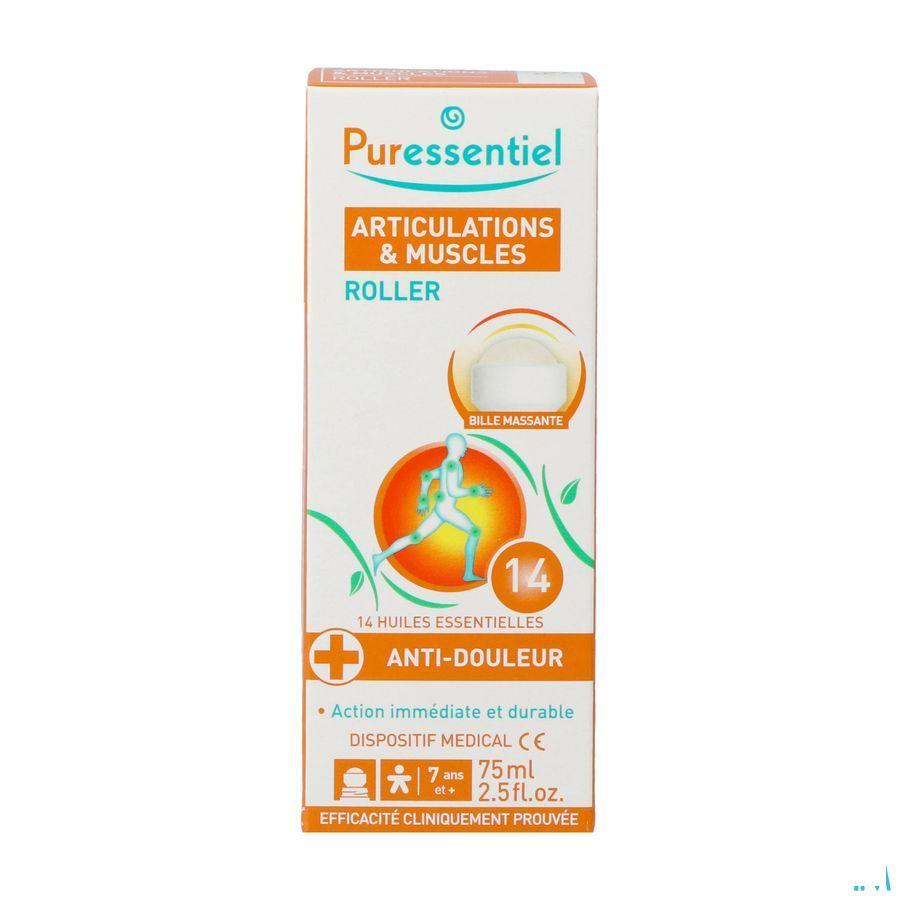 Puressentiel Articulation Roller 14 Huile Essentielle 75 ml  -  Puressentiel